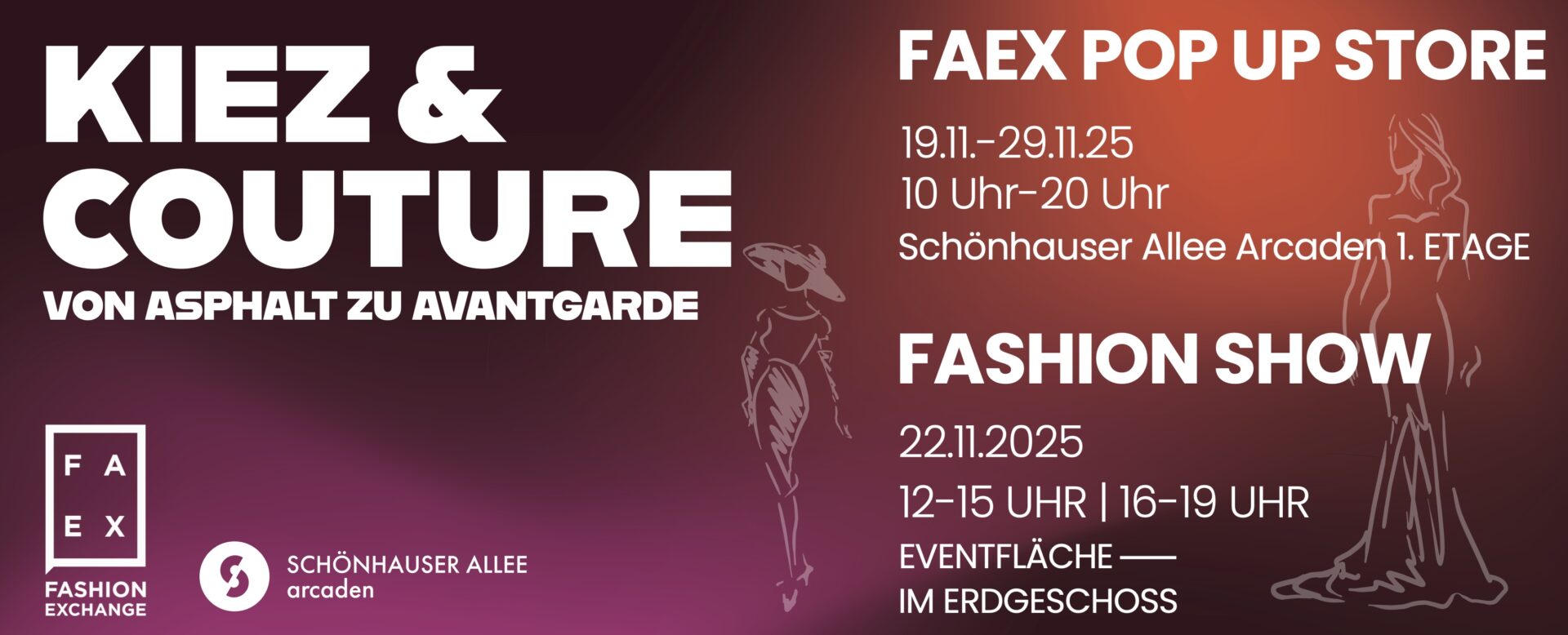 Modenschau in den Schönhauser Allee Arkaden